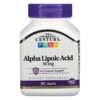 21st Century Alpha Lipoic Acid 50 mg 90 Tablets 2 21st Century Alpha Lipoic Acid 50 mg 90 Tablets 740985216743