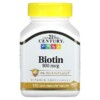 21st Century Biotin 800 mcg 110 Easy Swallow viên 3 21st Century Biotin 800 mcg 110 Easy Swallow Tablets 740985228814
