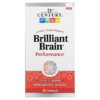 21st Century Brilliant Brain Performance 30 Capsules 3 21st Century Brilliant Brain Performance 30 Capsules 740985280539