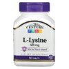 21st Century L-Lysine 600 mg 90 Tablets 740985210628