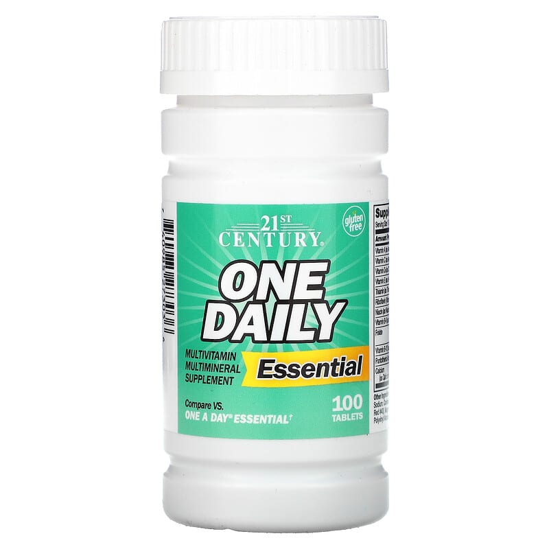 21st Century One Daily Essential 100 viên 1 21st Century One Daily Essential 100 Tablets 740985273036
