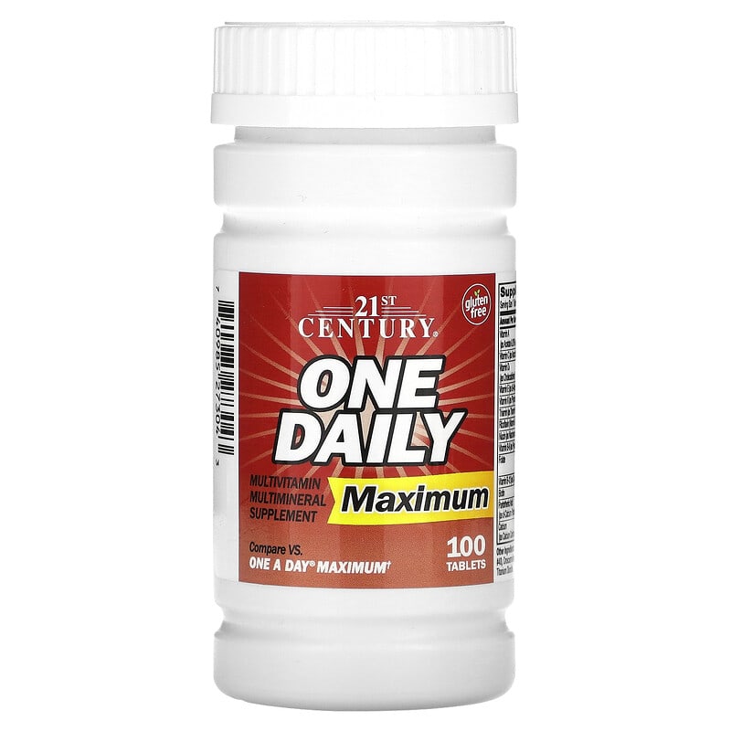 21st Century One Daily Maximum 100 viên 1 21st Century One Daily Maximum 100 Tablets 740985273043