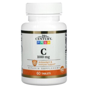 21st Century Vitamin C 1.000 mg 60 Tablets 740985280133