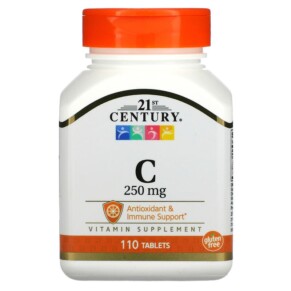 21st Century Vitamin C 250 mg 110 Tablets 740985222942