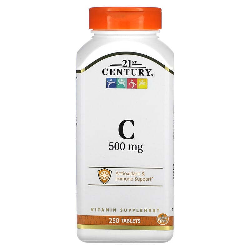 21st Century Vitamin C 500 mg 250 viên 1 21st Century Vitamin C 500 mg 250 Tablets 740985223383