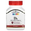 21st Century Vitamin D3 250 mcg (10,000 IU) 110 viên 2 21st Century Vitamin D3 250 mcg (10.000 IU) 110 Tablets 740985275047