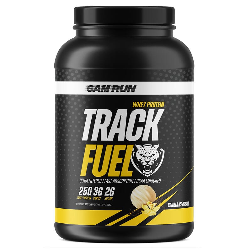 6AM Run Track Fuel Whey Protein Vanilla Ice Cream 2 lb (907 g) 1 6AM Run Track Fuel Whey Protein Vanilla Ice Cream 2 lb (907 g) 745558343666