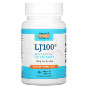Advance Physician Formulas Inc. LJ 100 25 mg 60 Vegetable Capsules 896996000359