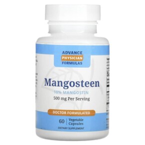 Advance Physician Formulas Inc. Mangosteen 500 mg 60 Vegetable Capsules 896996000366