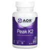 Advanced Orthomolecular Research AOR Peak K2 90 viên 3 Advanced Orthomolecular Research AOR Peak K2 90 Capsules 624917080070