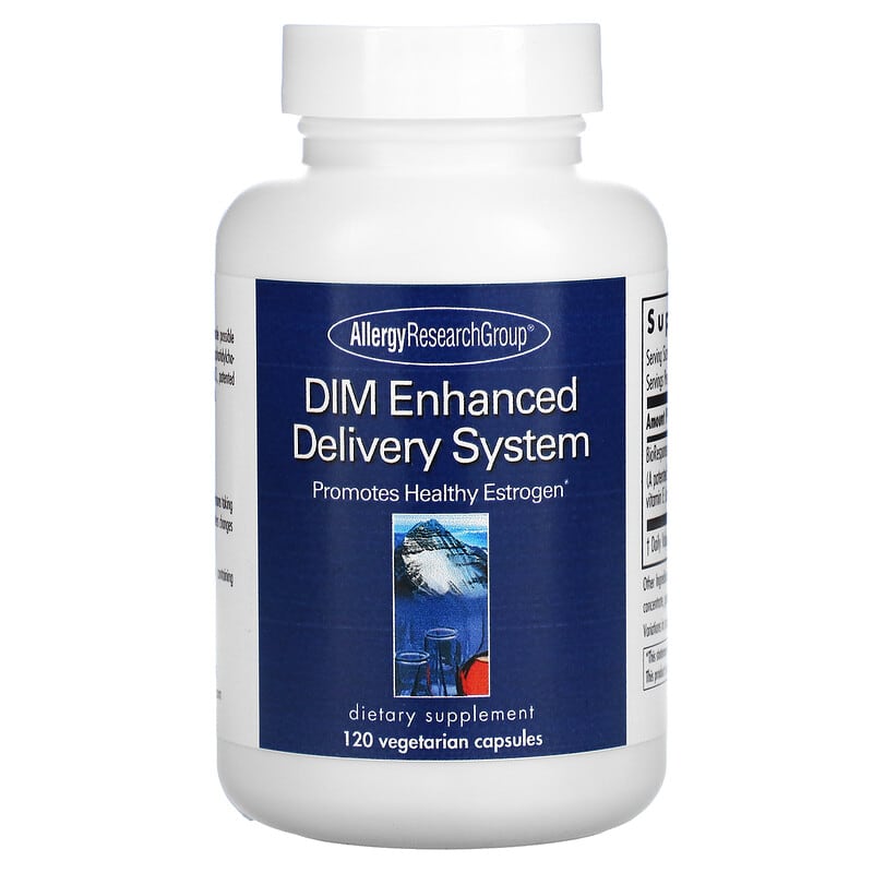 Allergy Research Group DIM Enhanced Delivery System 120 viên 1 Allergy Research Group DIM Enhanced Delivery System 120 Vegetarian Capsules 713947741409