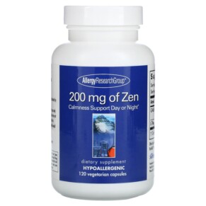 Allergy Research Group Zen 200 mg 120 Vegetarian Capsules 713947766501