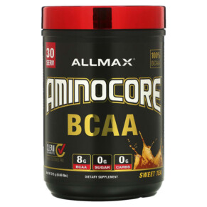 ALLMAX AMINOCORE BCAA Sweet Tea 0.69 lbs (315 g) 665553228686