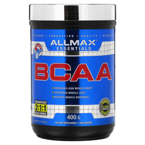 ALLMAX BCAA Instantized 2:1:1 Powder Unflavored 14.11 oz (400 g) 665553202563