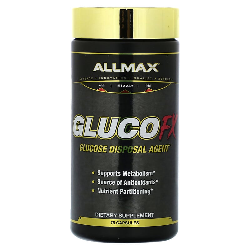 ALLMAX Gluco FX 75 Capsules 1 ALLMAX Gluco FX 75 Capsules 665553229072