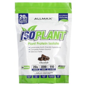 ALLMAX Isoplant Plant Protein Isolate Chocolate 10.6 oz (300 g) 665553229591