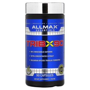 ALLMAX TribX90 750 mg 90 Capsules 665553200873