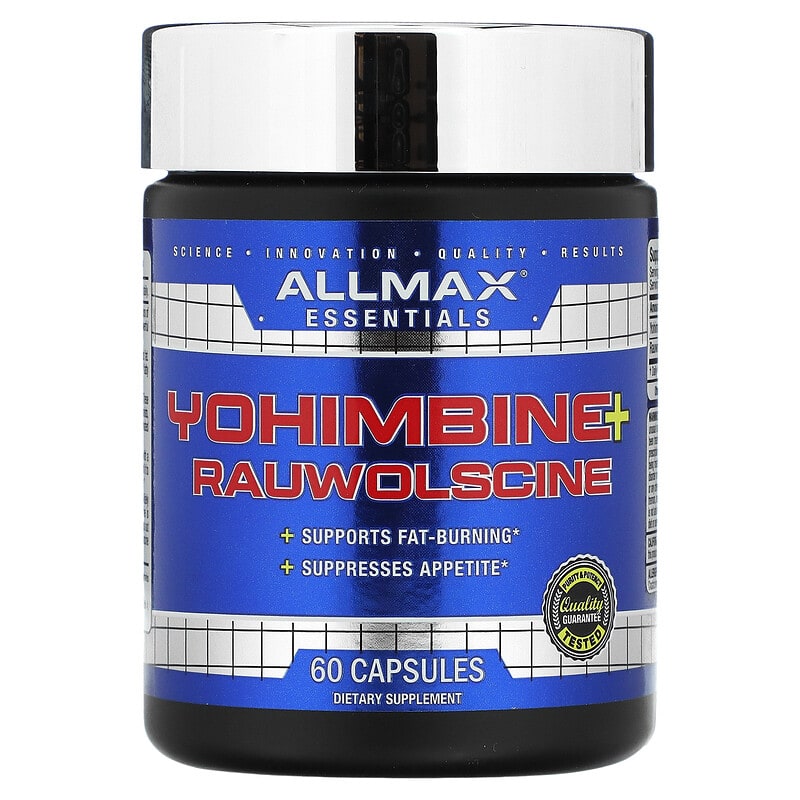 ALLMAX Yohimbine + Rauwolscine 60 Capsules 1 ALLMAX Yohimbine + Rauwolscine 60 Capsules 665553223537