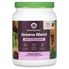 Amazing Grass Green Blend Antioxidant Sweet Berry 1.54 lb (700 g) 829835000869