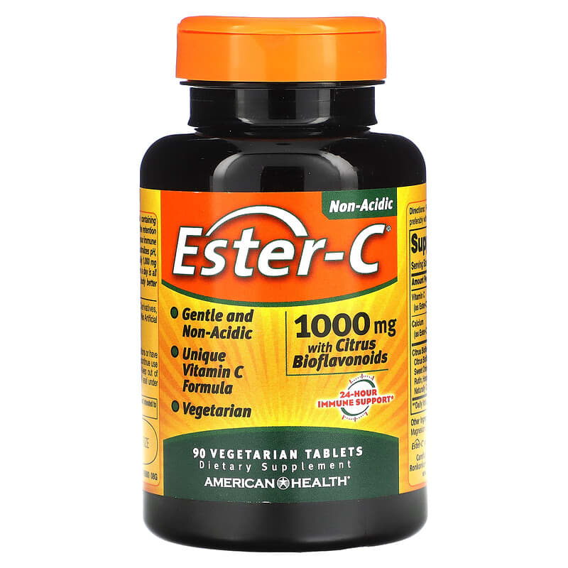 American Health Ester-C 1,000 mg 90 viên 1 American Health Ester-C 1.000 mg 90 Vegetarian Tablets 076630169813