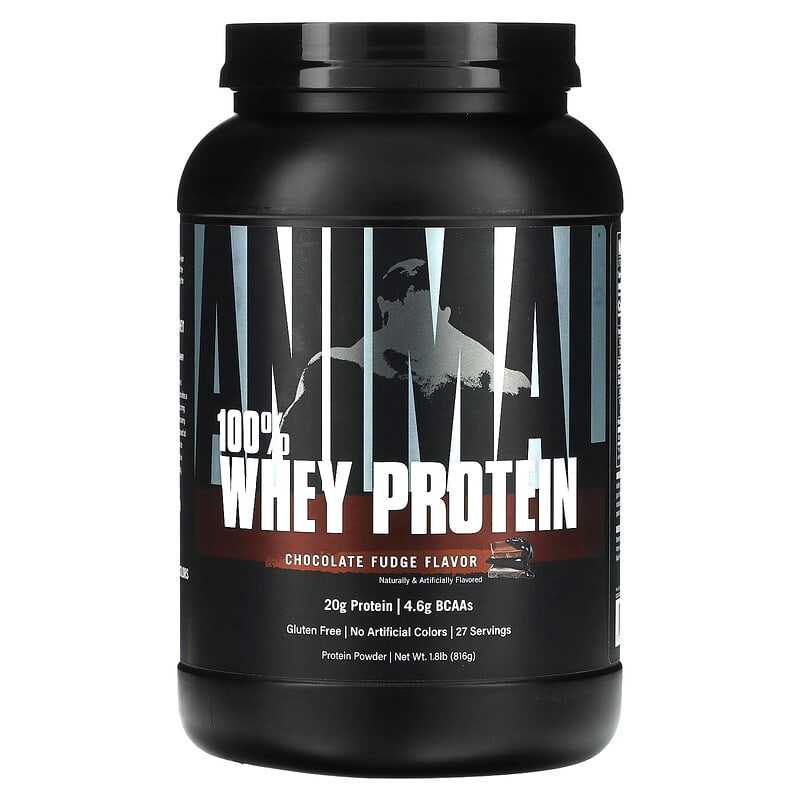 Animal 100% Whey Protein Powder Chocolate Fudge 1.8 lb (816 g) 1 Animal 100% Whey Protein Powder Chocolate Fudge 1.8 lb (816 g) 039442000736