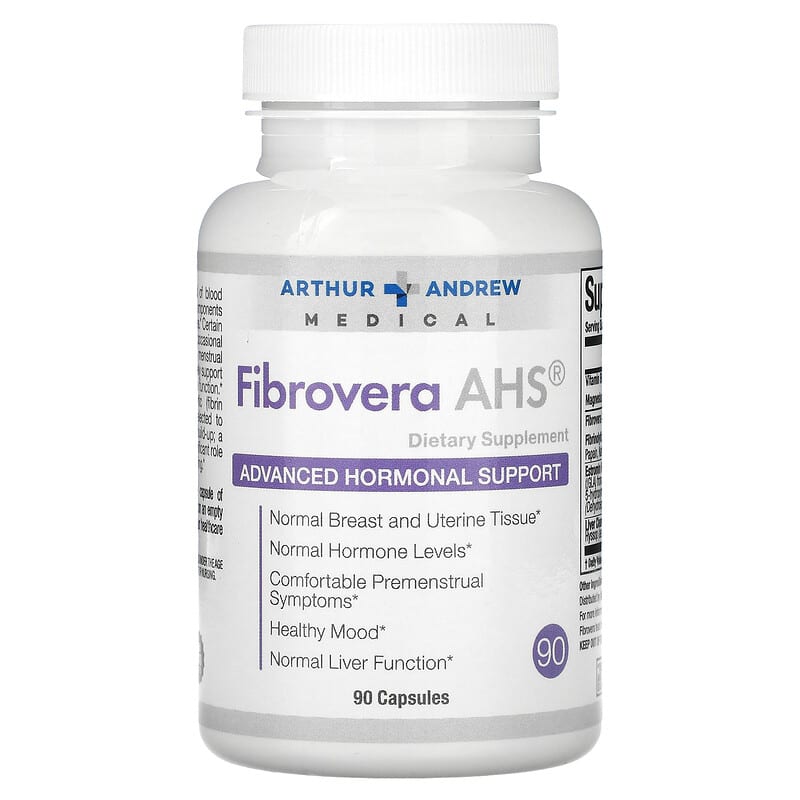 Arthur Andrew Medical FibroVera AHS Advanced Hormonal Support 90 Capsules 1 Arthur Andrew Medical FibroVera AHS Advanced Hormonal Support 90 Capsules 855571001082
