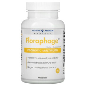 Arthur Andrew Medical Floraphage Probiotic Multiplier 90 Capsules 855571001778