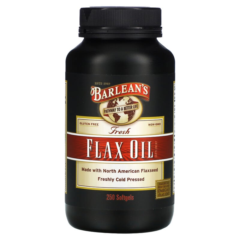 Barlean's Fresh Flax Oil 250 Softgels 1 Barlean's Fresh Flax Oil 250 Softgels 705875100021
