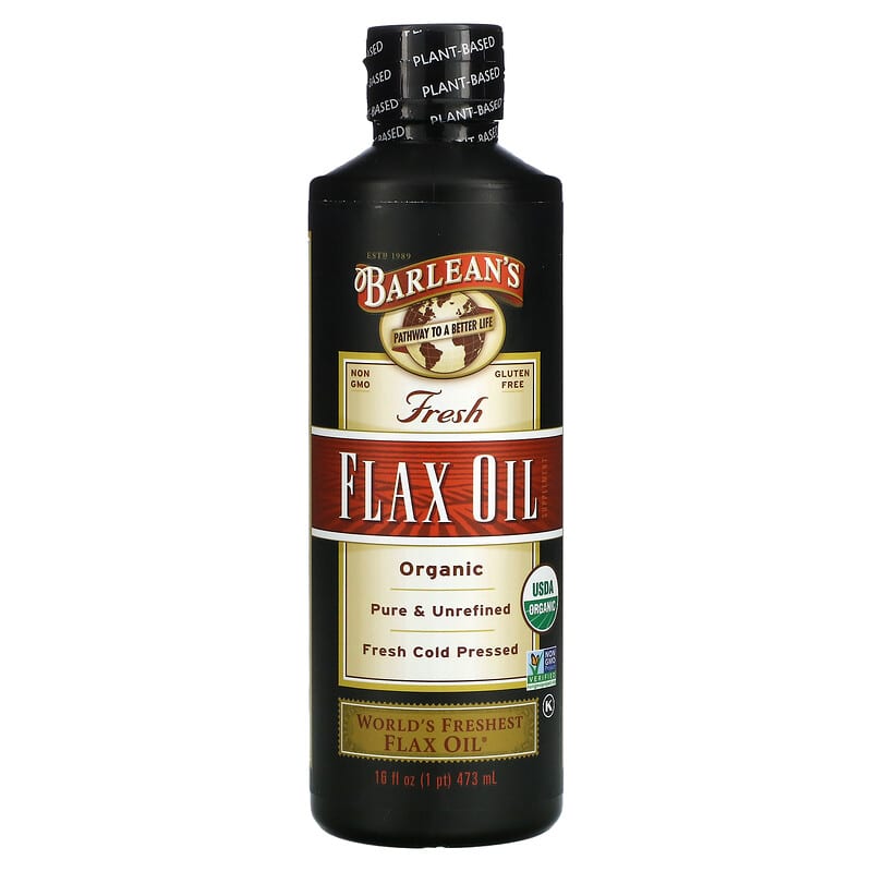 Barlean's Organic Fresh Flax Oil 16 oz (473 ml) 1 Barlean's Organic Fresh Flax Oil 16 oz (473 ml) 705875000130