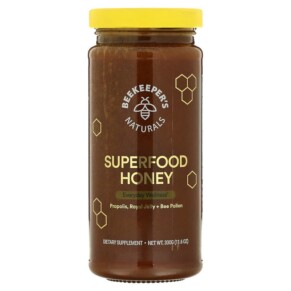 Beekeeper's Naturals Superfood Honey 11.6 oz (330 g) 628055142034