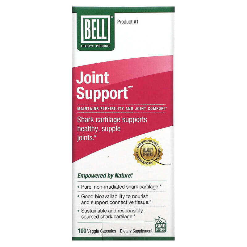 Bell Lifestyle Joint Support 100 Veggie Capsules 1 Bell Lifestyle Joint Support 100 Veggie Capsules 771733100083