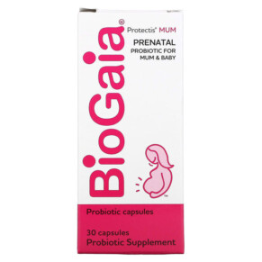 BioGaia Protectis MUM Prenatal Probiotic 30 Capsules 602359460292