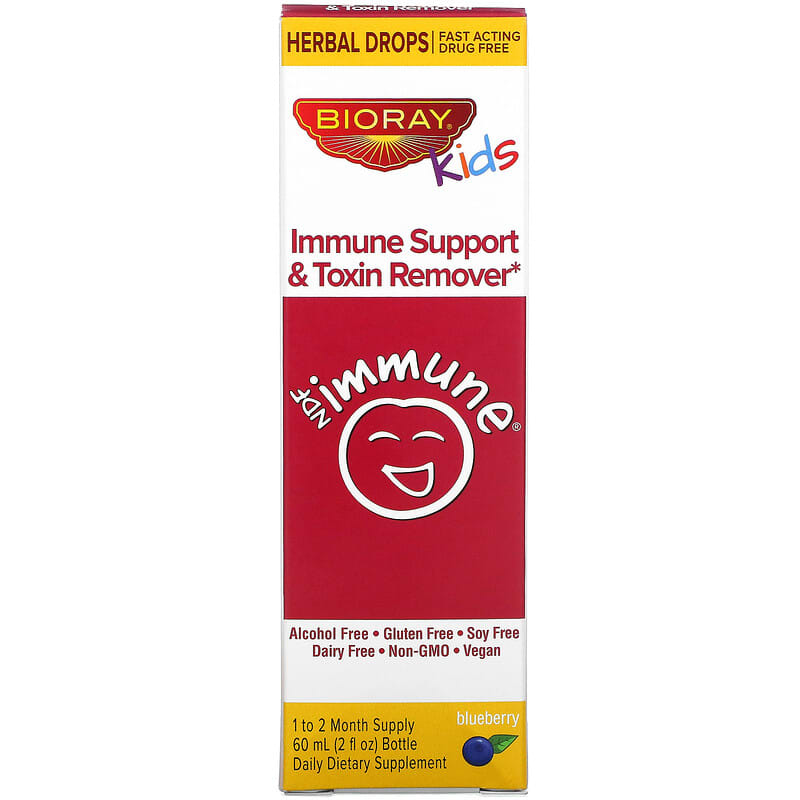 Bioray Inc. Kids Immune Support & Toxin Remover Blueberry 2 fl oz (60 ml) 1 Bioray Inc. Kids Immune Support & Toxin Remover Blueberry 2 fl oz (60 ml) 752830678880