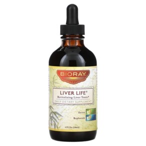 Bioray Inc. Liver Life Revitalizing Liver Tonic 4 fl oz (118 ml) 705105395111