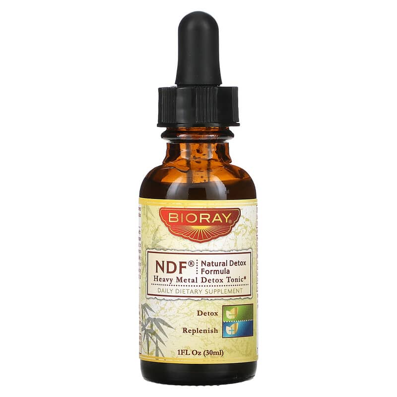 Bioray Inc. NDF Heavy Metal Detox Tonic 1 fl oz (30 ml) 1 Bioray Inc. NDF Heavy Metal Detox Tonic 1 fl oz (30 ml) 705105323312