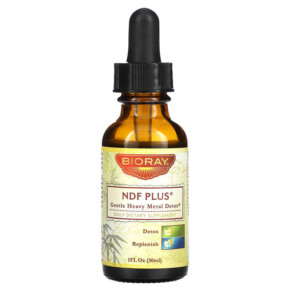 Bioray Inc. NDF Plus Gentle Heavy Metal Detox 1 fl oz (30 ml) 736211464958