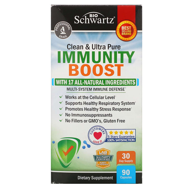 BioSchwartz Clean Immunity Boost 90 Capsules 1 BioSchwartz Clean Immunity Boost 90 Capsules 850013512188