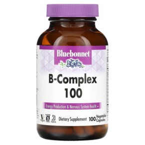 Bluebonnet Nutrition B-Complex 100 100 Vegetable Capsules 743715004184