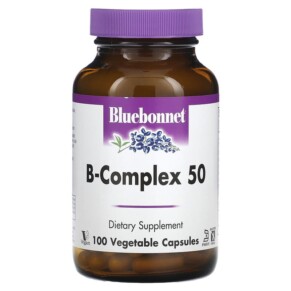 Bluebonnet Nutrition B-Complex 50 100 Vegetable Capsules 743715004122