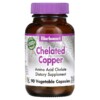 Bluebonnet Nutrition Chelated Copper 90 Vcaps 2 Bluebonnet Nutrition Chelated Copper 90 Vegetable Capsules 743715006652