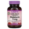 Bluebonnet Nutrition Earth Sweet viên nhai Melatonin Raspberry 5 mg 60 viên nhai 2 Bluebonnet Nutrition Earth Sweet Chewables Melatonin Raspberry 5 mg 60 Chewable Tablets 743715009967