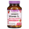 Bluebonnet Nutrition EarthSweet viên nhai Vitamin D3 Natural Raspberry Flavor 2,000 IU 90 viên nhai 2 Bluebonnet Nutrition EarthSweet Chewables Vitamin D3 Raspberry 2.000 IU 90 Chewable Tablets 743715003644