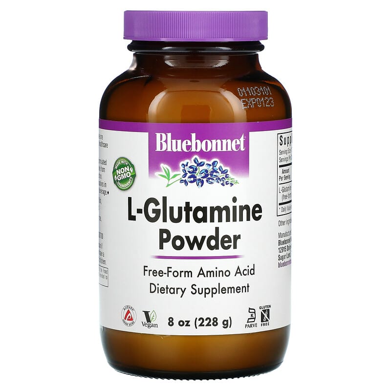 Bluebonnet Nutrition L-Glutamine Powder 8 oz (228 g) 1 Bluebonnet Nutrition L-Glutamine Powder 8 oz (228 g) 743715000490