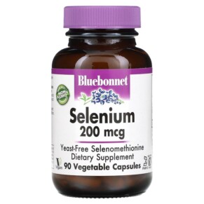 Bluebonnet Nutrition Selenium 200 mcg 90 Vegetable Capsules 743715007369
