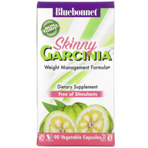 Bluebonnet Nutrition Skinny Garcinia Weight Management Formula 90 Vegetable Capsules 743715011045