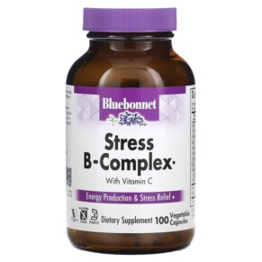 Bluebonnet Nutrition Stress B-Complex 100 Vegetable Capsules 743715004245