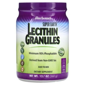 Bluebonnet Nutrition Super Earth Lecithin Granules 12.7 oz (360 g) 743715009288