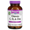 Bluebonnet Nutrition Vitamin C D3 & Zinc 100 Vegetable Capsules 3 Bluebonnet Nutrition Vitamin C D3 & Zinc 100 Vegetable Capsules 743715005570