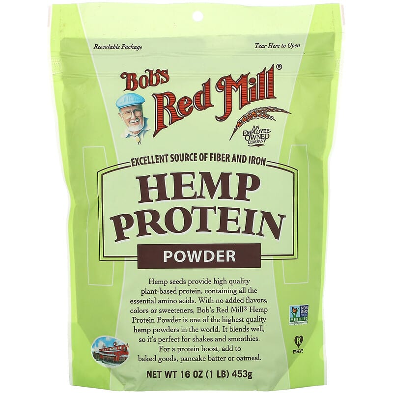 Bob's Red Mill Hemp Protein Powder 16 oz (453 g) 1 Bob's Red Mill Hemp Protein Powder 16 oz (453 g) 039978006035