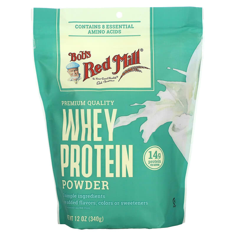 Bob's Red Mill Whey Protein Powder 12 oz (340 g) 1 Bob's Red Mill Whey Protein Powder 12 oz (340 g) 039978002181